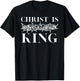 Christ Is King - Christian Crown of Thorns Christ Is King T-Shirt - T-Shirt | Black