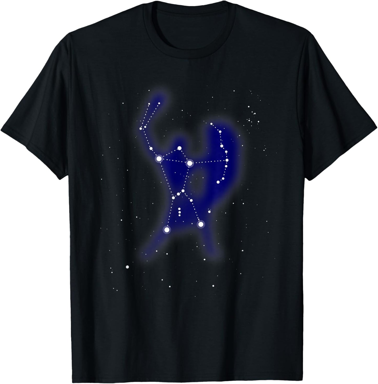 Orion The Hunter Night Sky Constellation & Stars T-Shirt - T-Shirt | Black