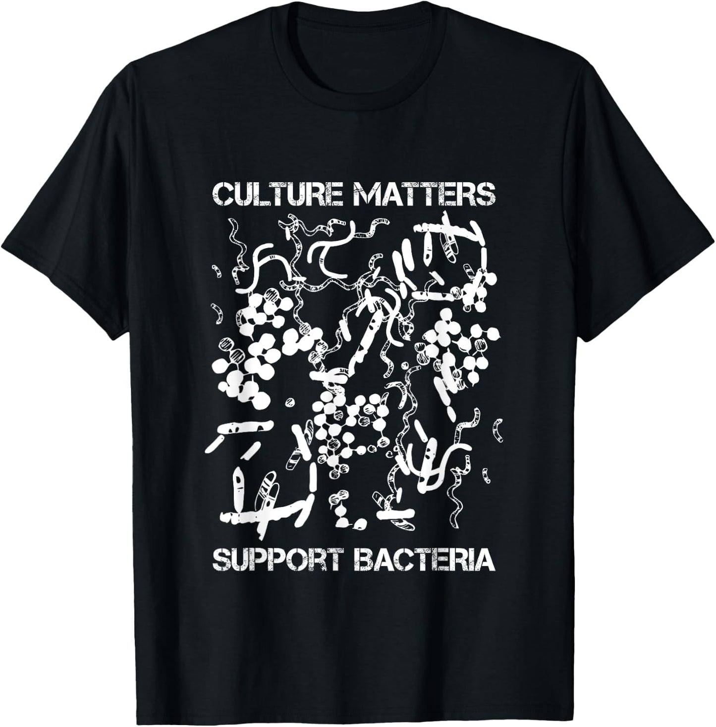 Microbiome Gut Health T-Shirt - T-Shirt | Black