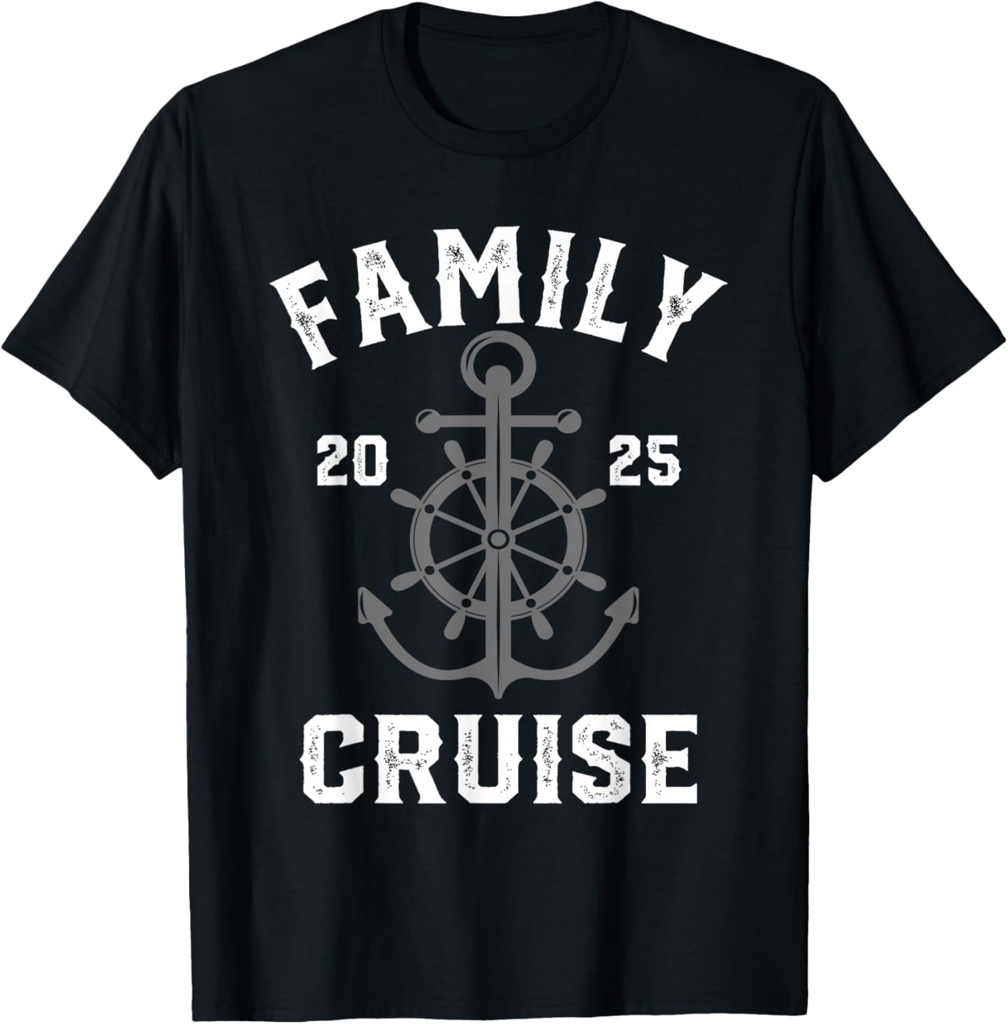 Family Cruise 2025 Family Vacation Matching for Cruise 2025 T-Shirt - T-Shirt | Black