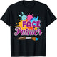 Face Painter Funny Makeup Artist Cute Girl Face Painting T-Shirt - T-Shirt | Black