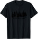 Hiking the Ice Age Trail Black Forests Trees T-Shirt - T-Shirt | Black