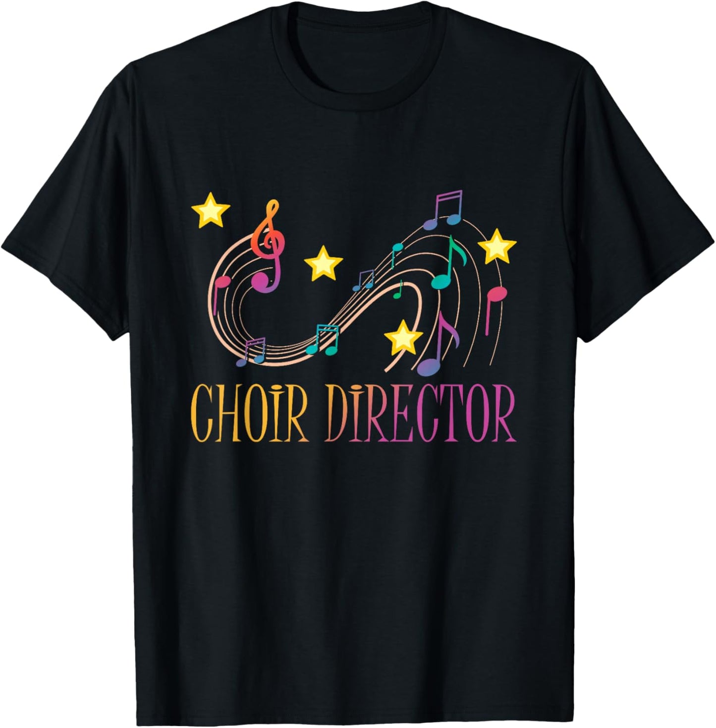 Choir Director Music Choral Teacher Gift T-Shirt - T-Shirt | Black