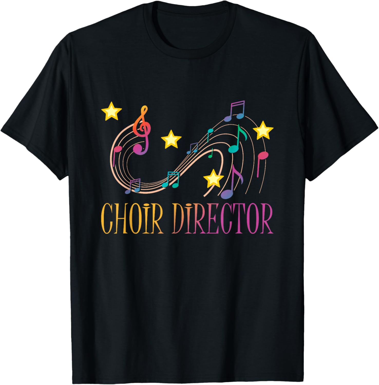 Choir Director Music Choral Teacher Gift T-Shirt - T-Shirt | Black