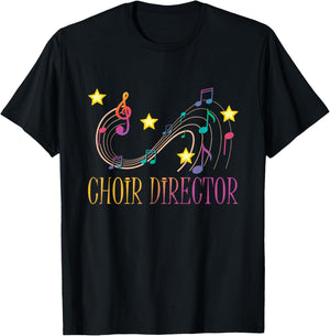 Choir Director Music Choral Teacher Gift T-Shirt - T-Shirt | Black