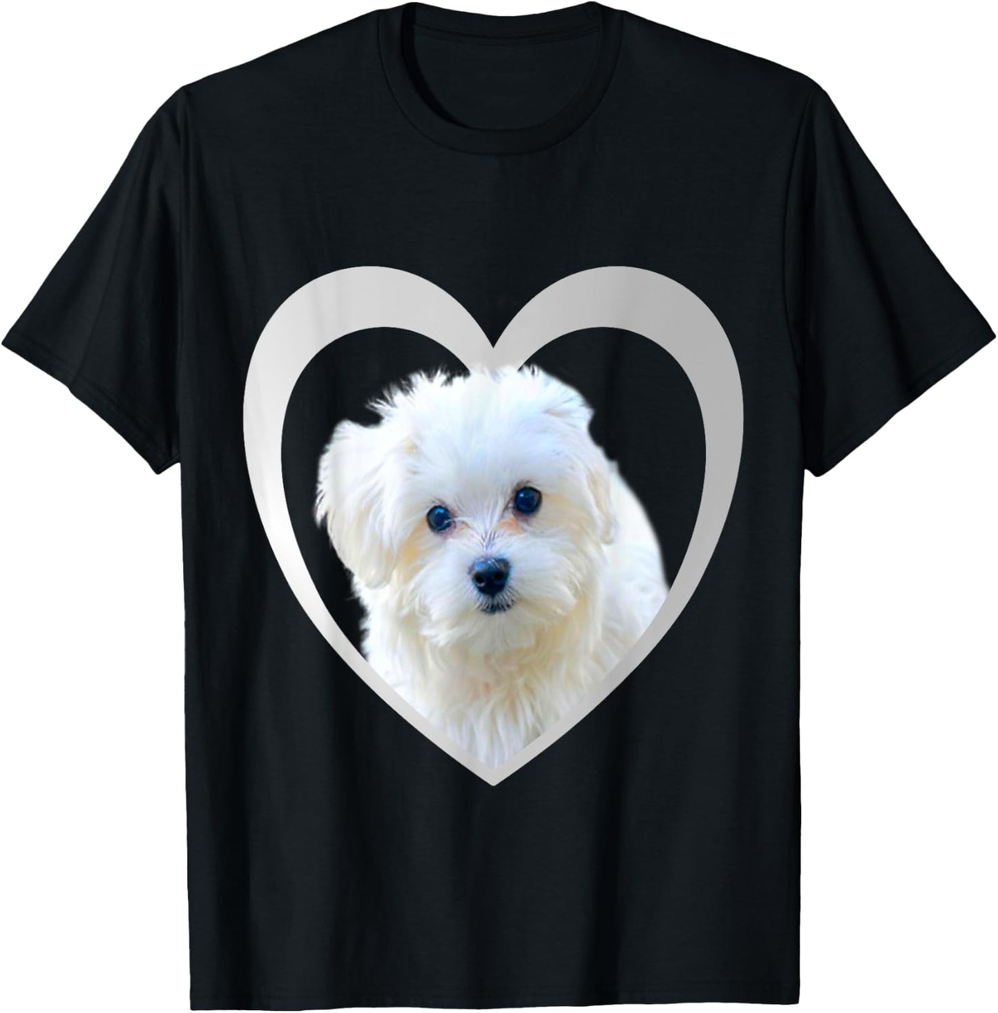 Maltese - Maltese Dog - Maltese Men Women Girls Kids T-Shirt - T-Shirt | Black