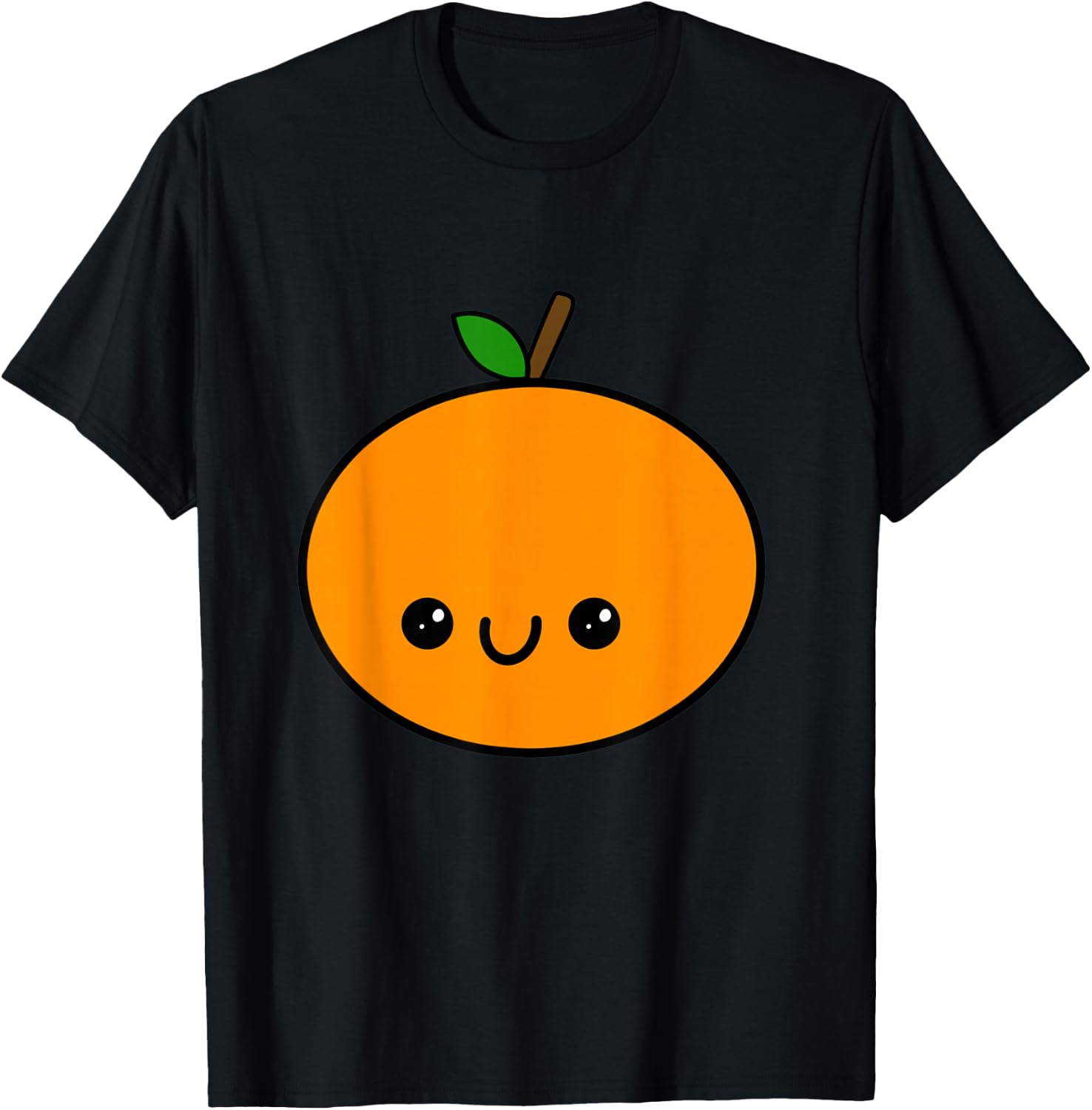 Orange Fruit Halloween Costume Adult Kids Toddler Baby 5T 4T T-Shirt - T-Shirt | Black