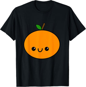 Orange Fruit Halloween Costume Adult Kids Toddler Baby 5T 4T T-Shirt - T-Shirt | Black