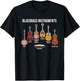 Banjo Bluegrass instruments Vintage Music Fans Banjo Player T-Shirt - T-Shirt | Black