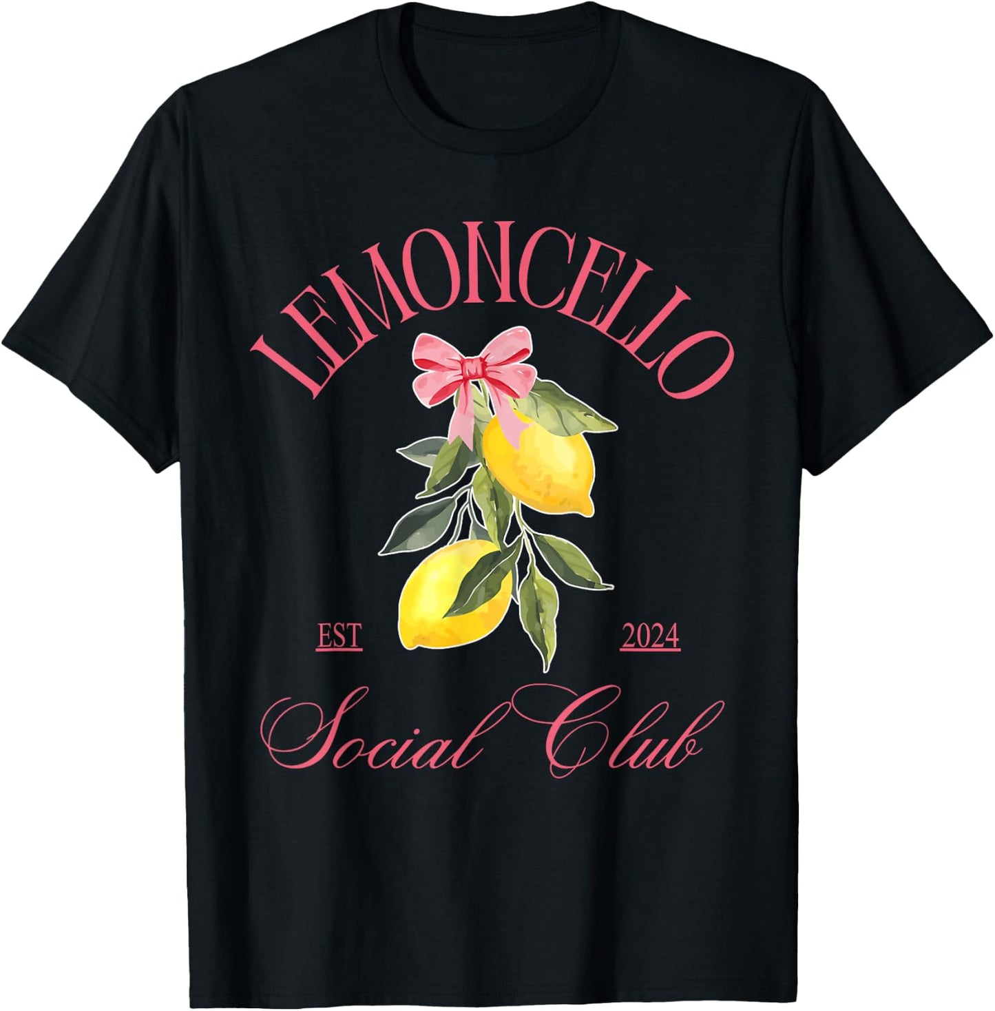 Lemoncello Social Club Apparel T-Shirt - T-Shirt | Black