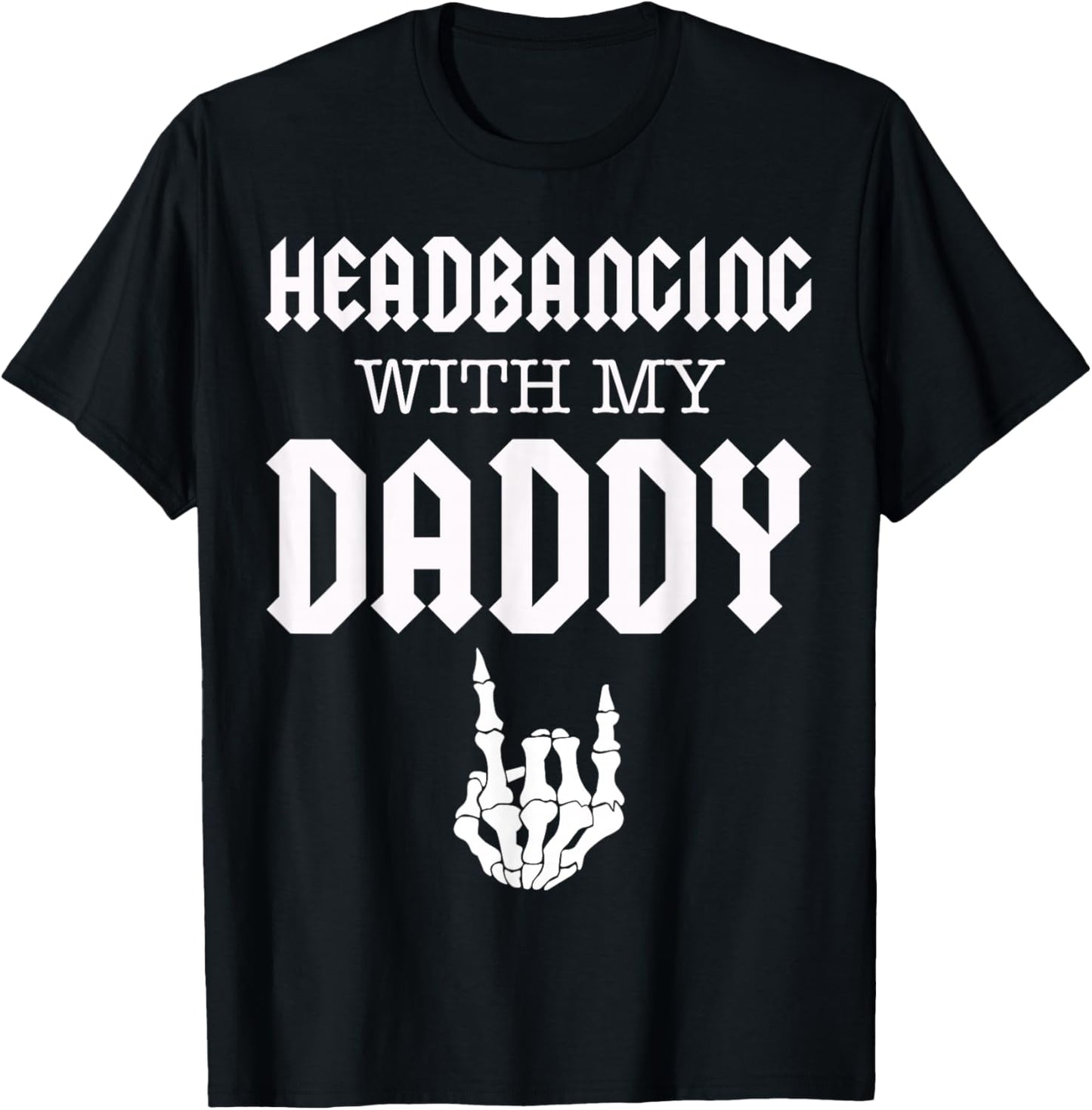 Kids Toddler Metal Concert T-Shirt - T-Shirt | Black
