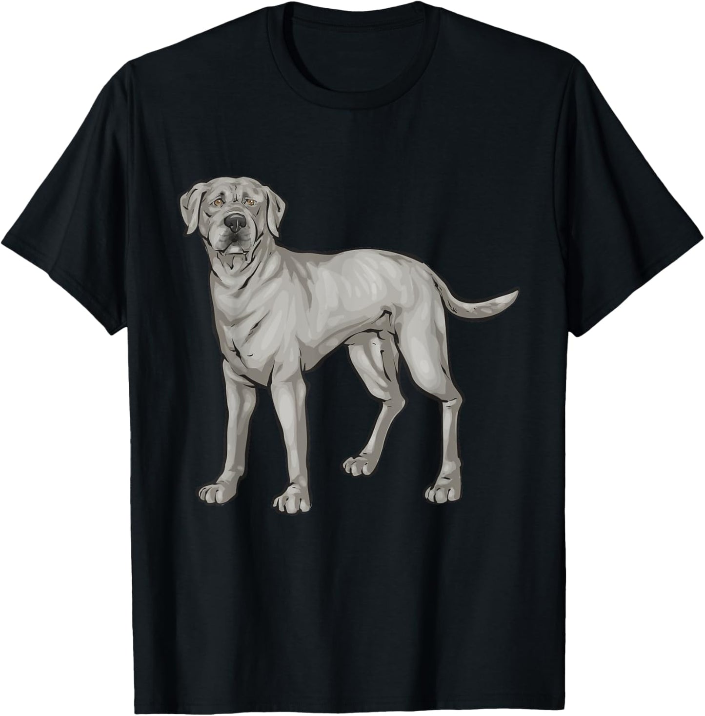 Silver Lab Silver Labrador Retriever T-Shirt - T-Shirt | Black