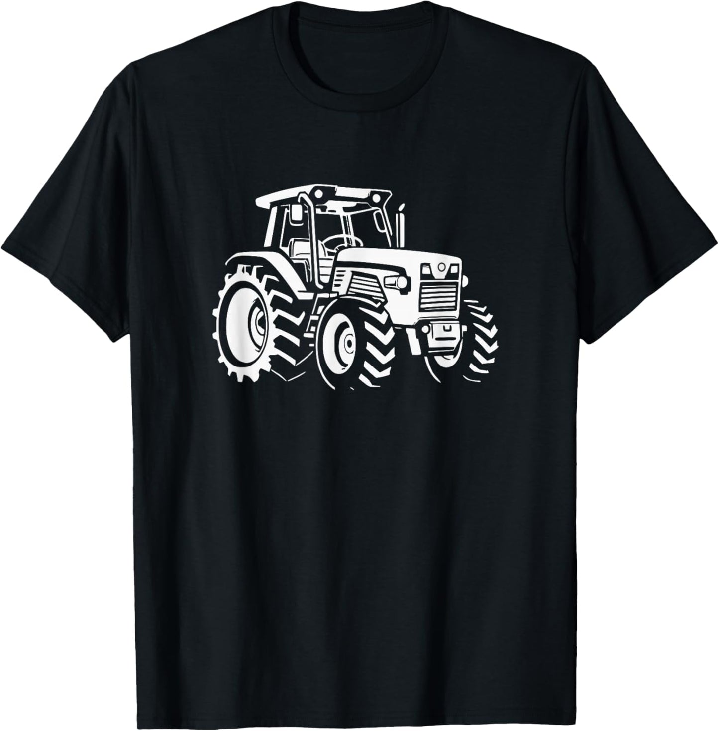 Farm Tractor Agriculture Rancher Farmer T-Shirt - T-Shirt | Black