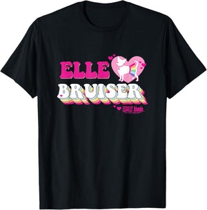 Legally Blonde Elle Hearts Bruiser T-Shirt - T-Shirt | Black