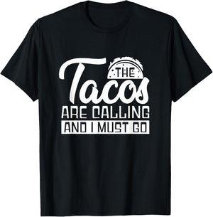 Taco Foodie Mexican Food - Mexico Tacos T-Shirt - T-Shirt | Black