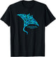 Cozumel Mexico Stingray Boys Girls Souvenir T-Shirt - T-Shirt | Black