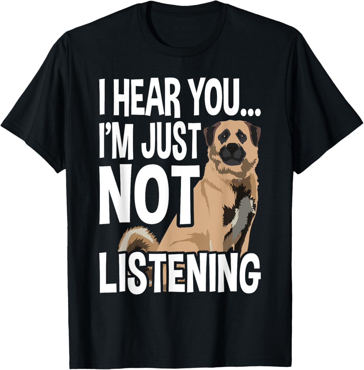 Anatolian Shepherd Dog - Anatolian Shepherd Women Girls Kids T-Shirt - T-Shirt | Black