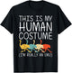 Emu Halloween Human Costume Ostrich Bird Rhea Easy DIY Gift T-Shirt - T-Shirt | Black