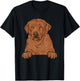 Foxred Lab Fox Red Labrador Retriever T-Shirt - T-Shirt | Black