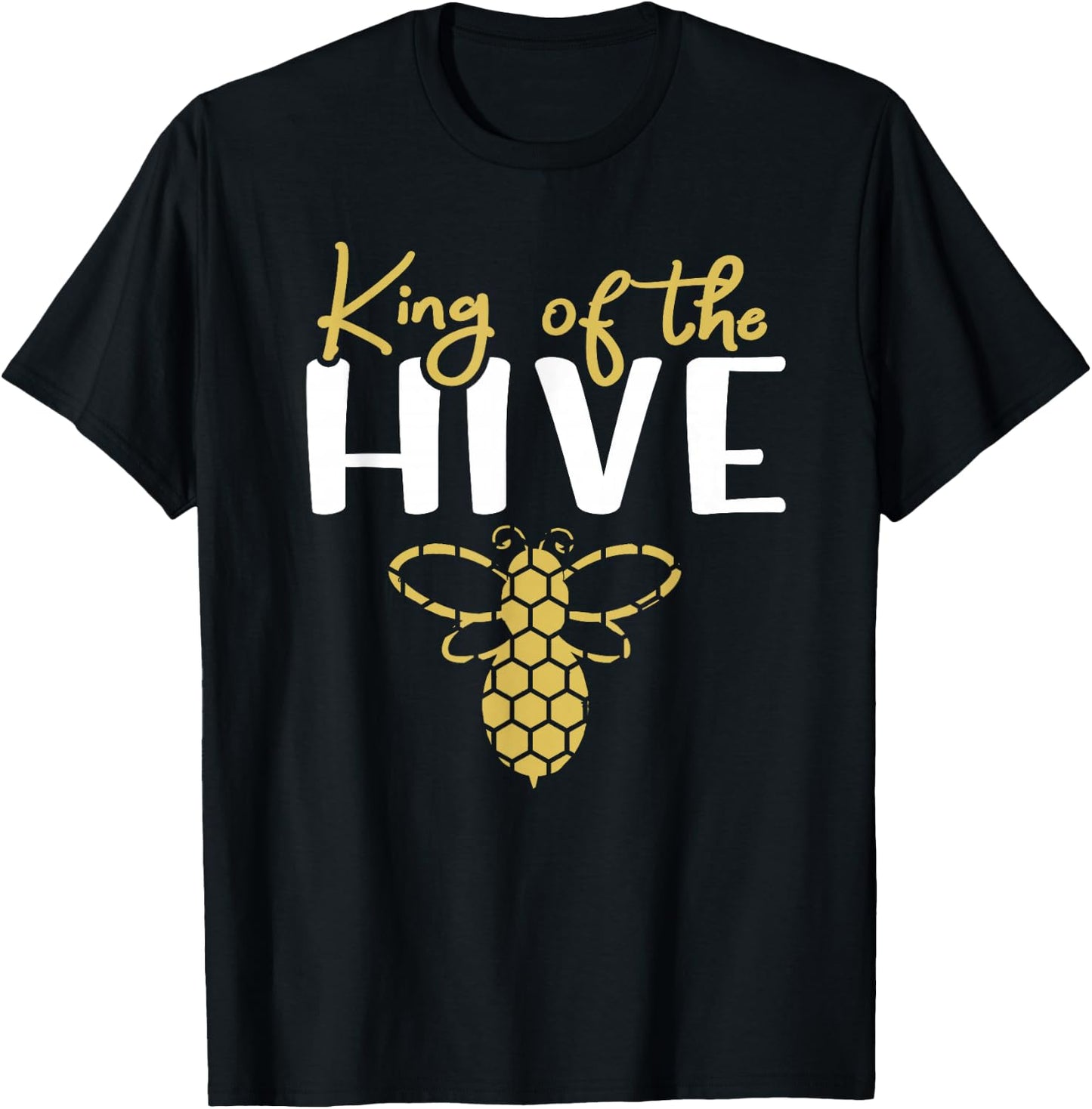 King Bee - King of the Hive T-Shirt - T-Shirt | Black