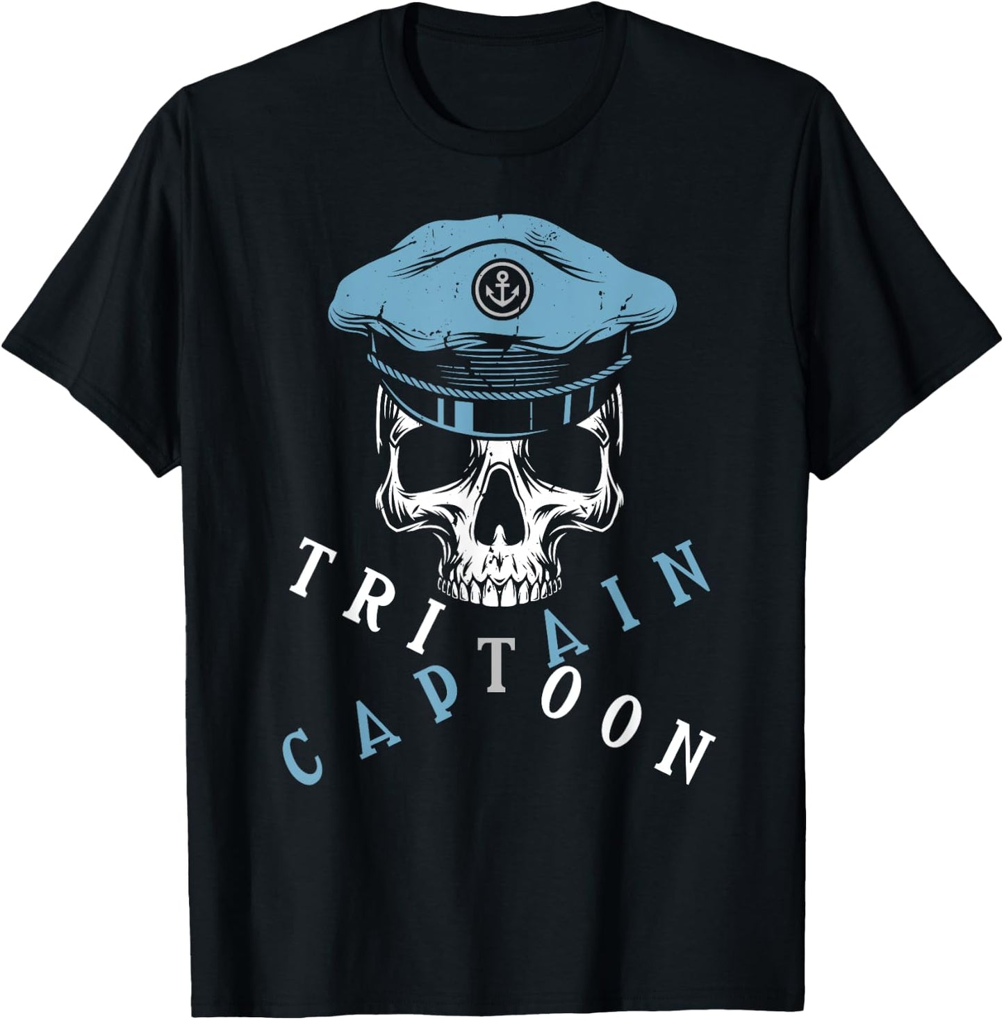 Boating Tritoon Captain Flatboat Life Pontoon Women T-Shirt - T-Shirt | Black