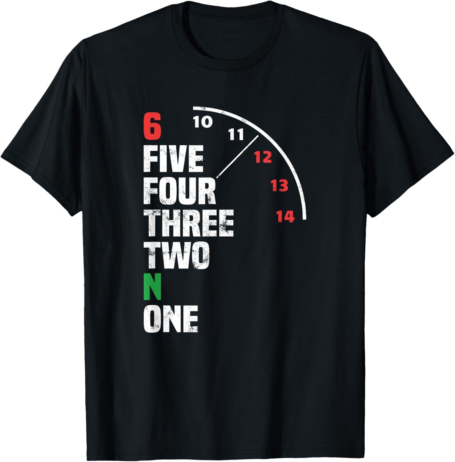 Motorcycle Gear Shift Pattern Motorcyclist T-Shirt - T-Shirt | Black