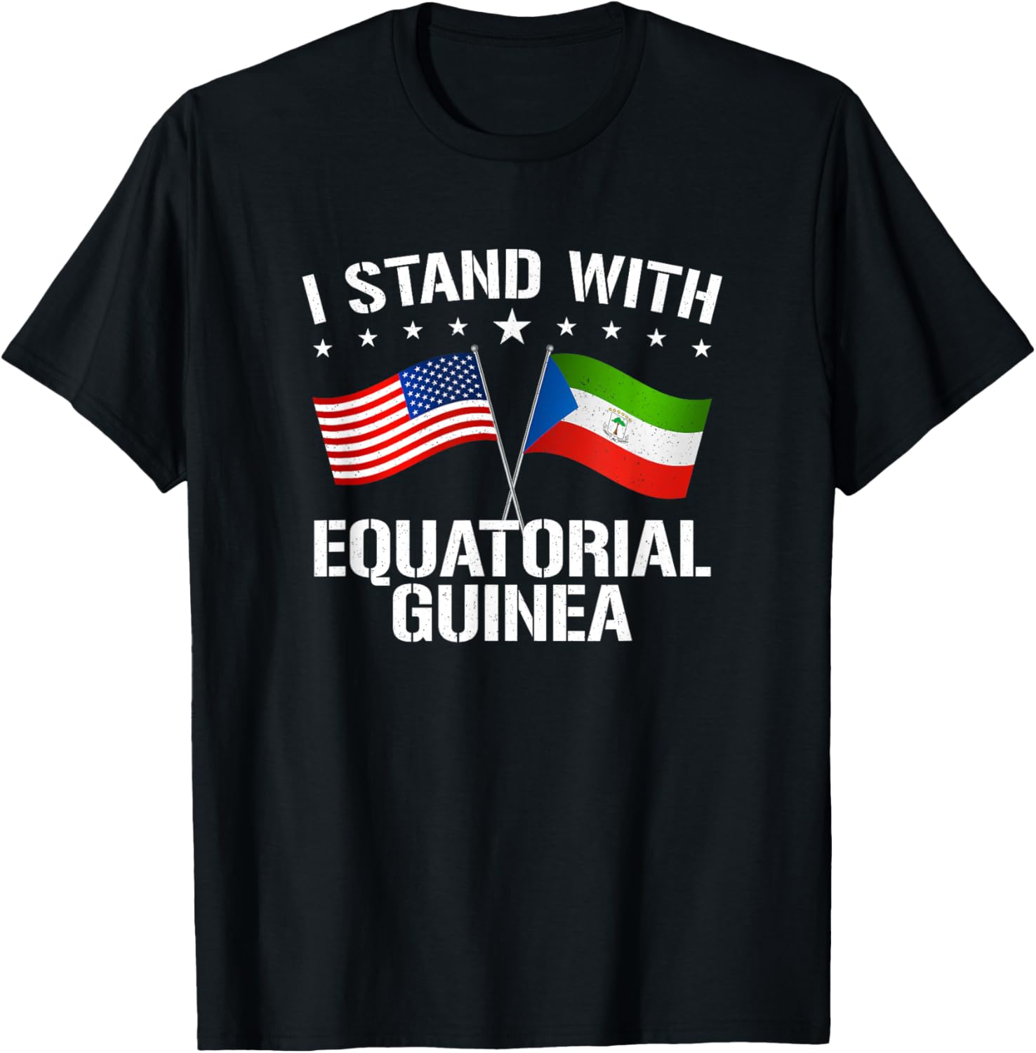 Equatorial Guinea T-Shirt - T-Shirt | Black