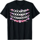 Mental Health Matters Groovy Friendship Bracelet Self Love T-Shirt - T-Shirt | Black