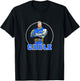 Marvel X-Men Cable Cool Solo Circle Portrait Retro T-Shirt - T-Shirt | Black