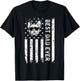Best French Bulldog Dog Dad Ever Fathers Day USA Flag Men Women Kids T-Shirt - T-Shirt | Black