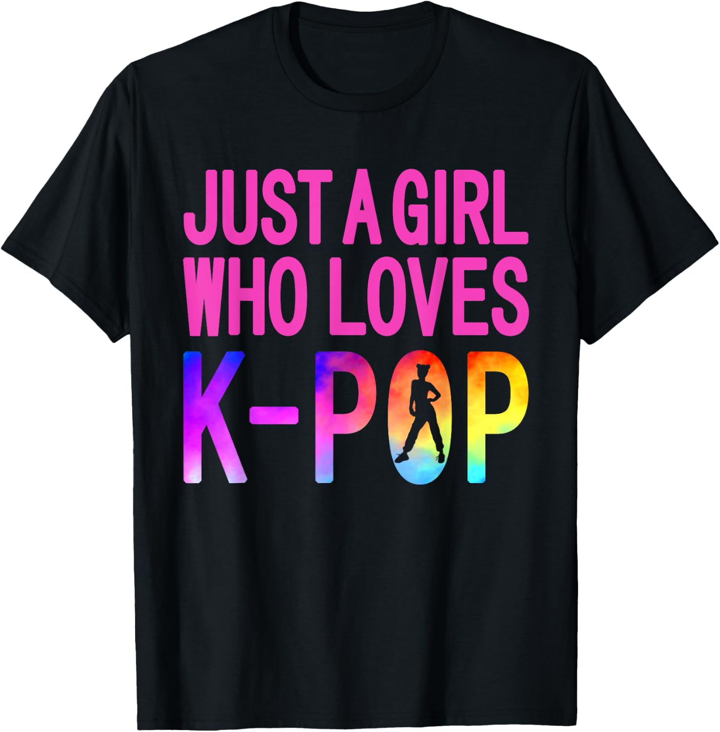 Funny K-Pop Korean Pop Music Lover Fans Boy Band Girls Gifts T-Shirt - T-Shirt | Black
