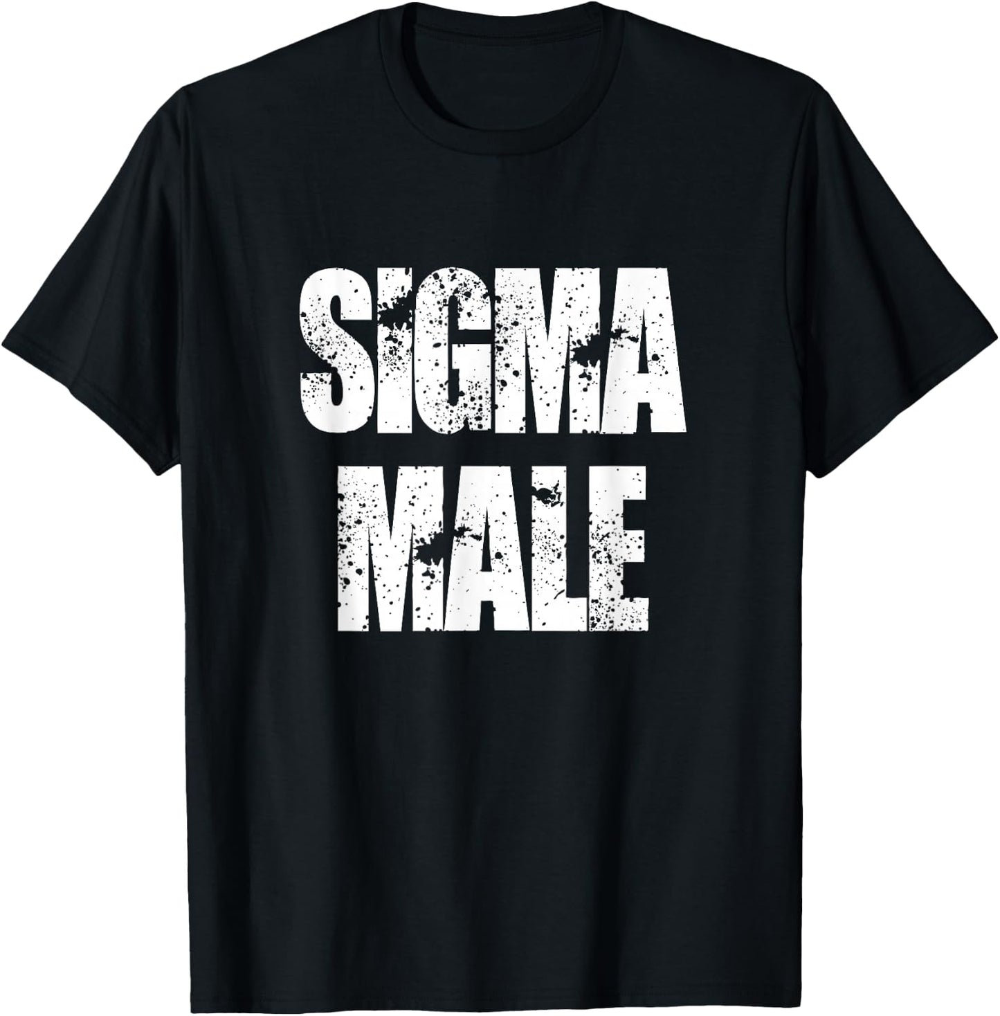 Sigma male loner lone wolf individualist T-Shirt - T-Shirt | Black