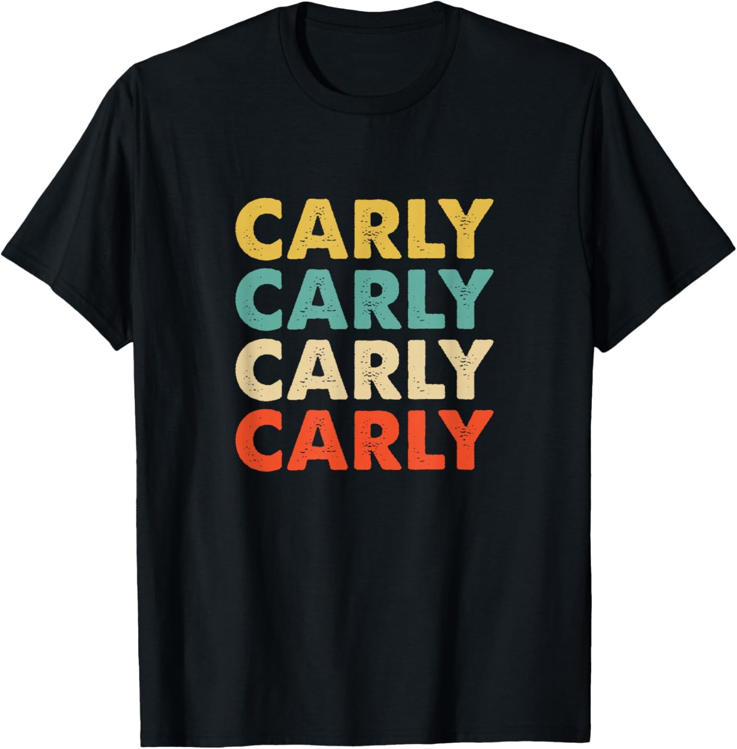Carly Name T-Shirt - T-Shirt | Black