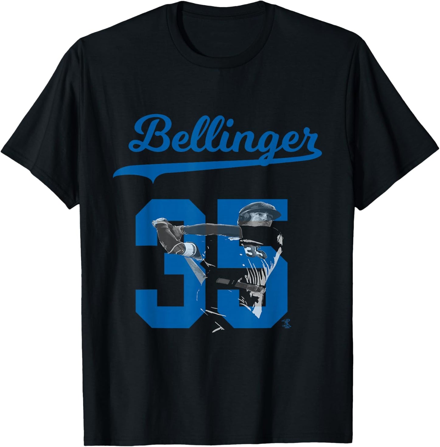Cody Bellinger Bellinger 35 - Apparel T-Shirt - T-Shirt | Black