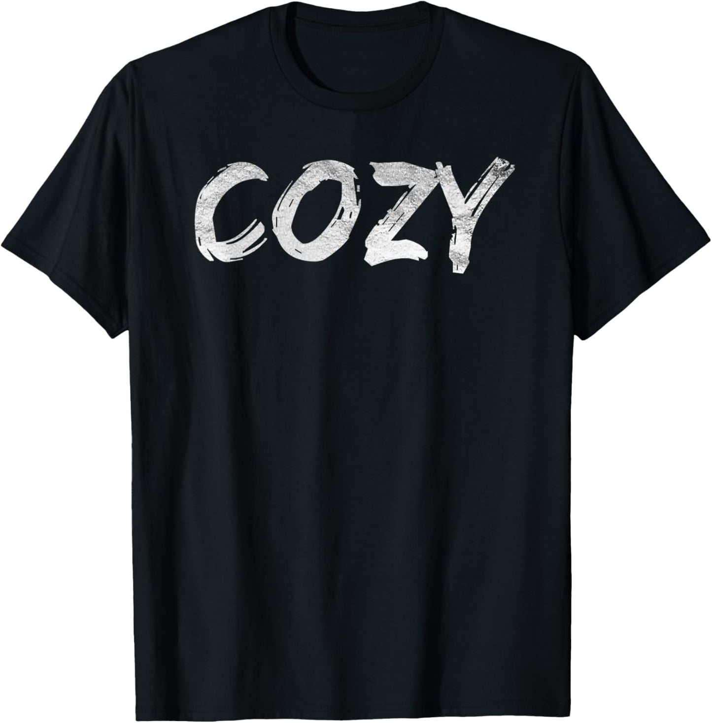 Cozy She Comfortable in My Skin Cute Trendy Concert Outfit T-Shirt - T-Shirt | Black