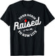 Raised To Life Christian Water Baptism New Believer Jesus T-Shirt - T-Shirt | Black