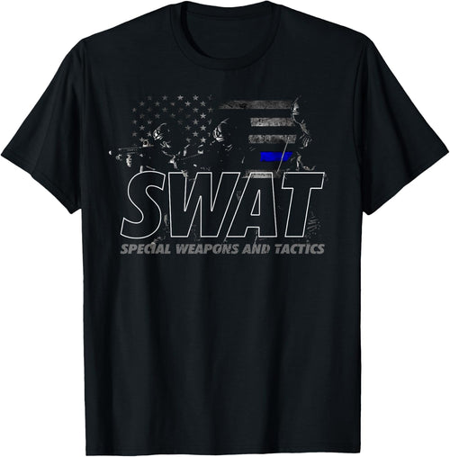 SWAT Special Weapons and Tactics Team Shirt, Police Officer