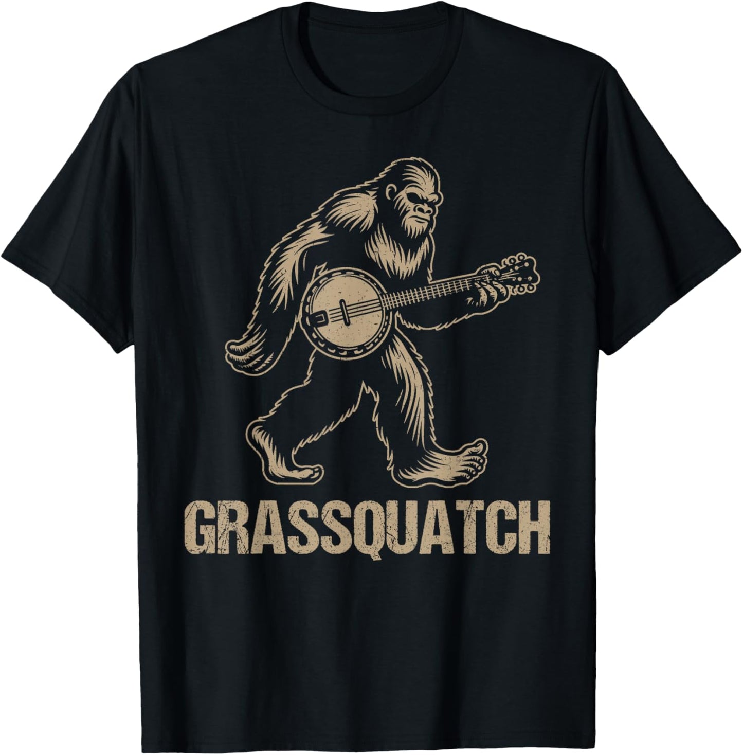Bluegrass Banjo T-Shirt - T-Shirt | Black