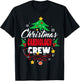 Cardiac Nurse Christmas Tree Cardiology Crew Nurse T-Shirt - T-Shirt | Black