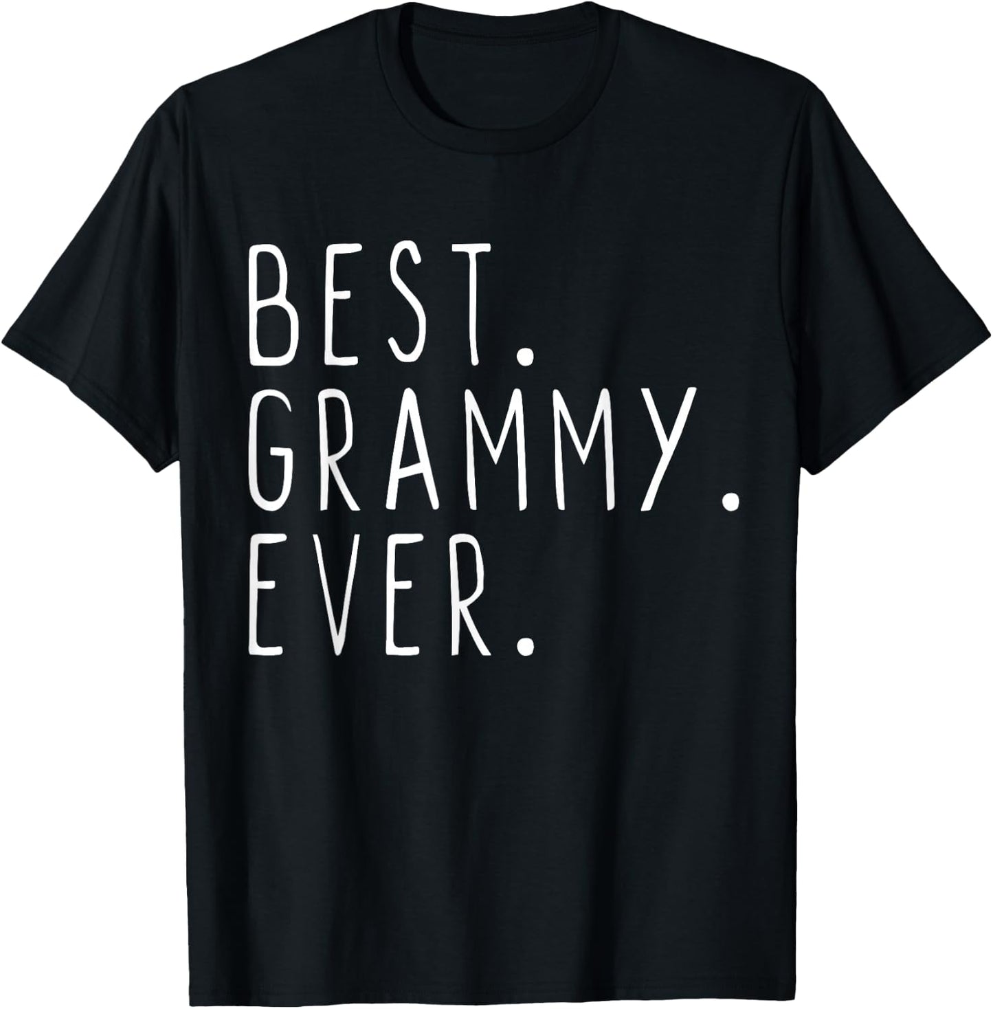 Best Grammy Ever Family Cool T-Shirt - T-Shirt | Black