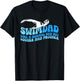 Swim Dad Like A Normal Dad But Cooler Funny Swim Dad T-Shirt - T-Shirt | Black