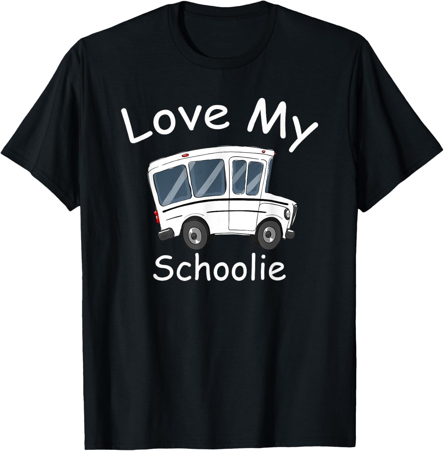 Love my Schoolie life school bus conversion rv camper T-Shirt - T-Shirt | Black