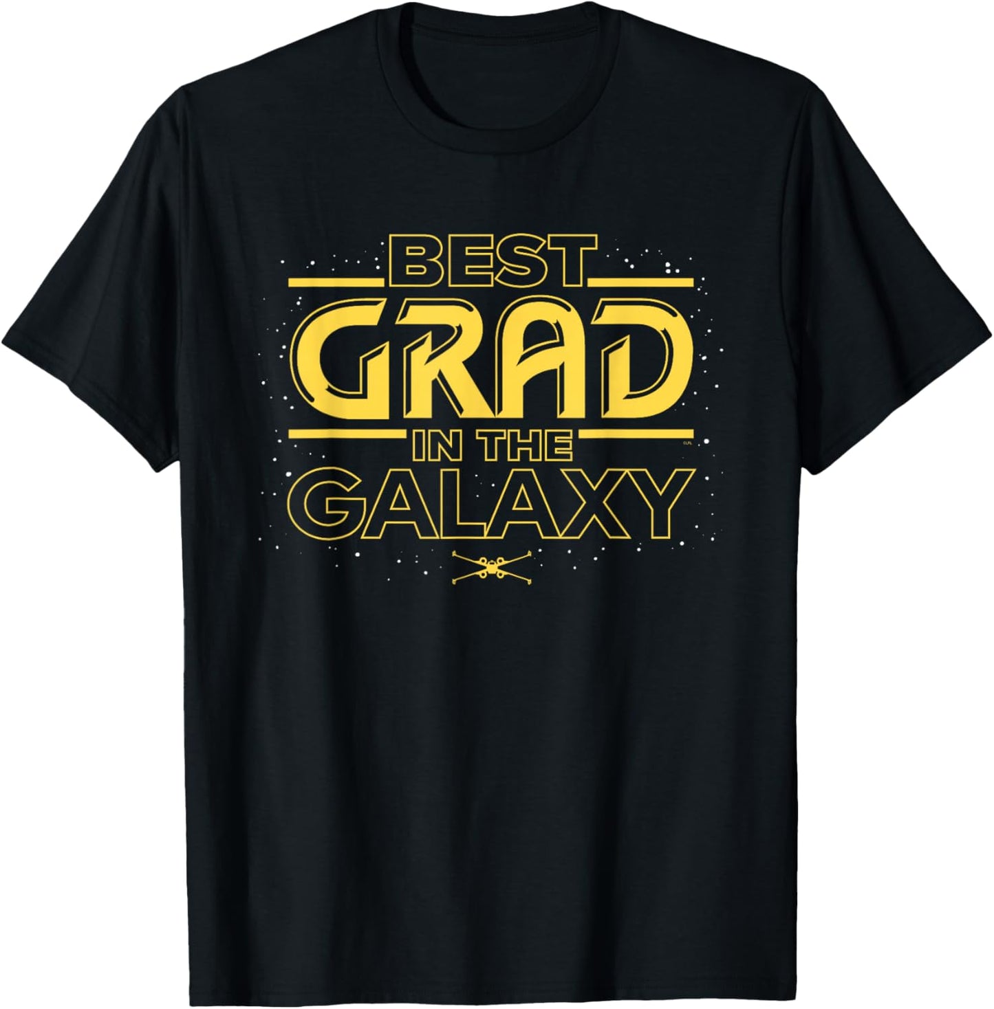 Star Wars Graduation Best Grad in the Galaxy New Graduate T-Shirt - T-Shirt | Black