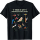 Cool Bird Lover Birdwatching Present Birdwatcher Birder Gift T-Shirt - T-Shirt | Black