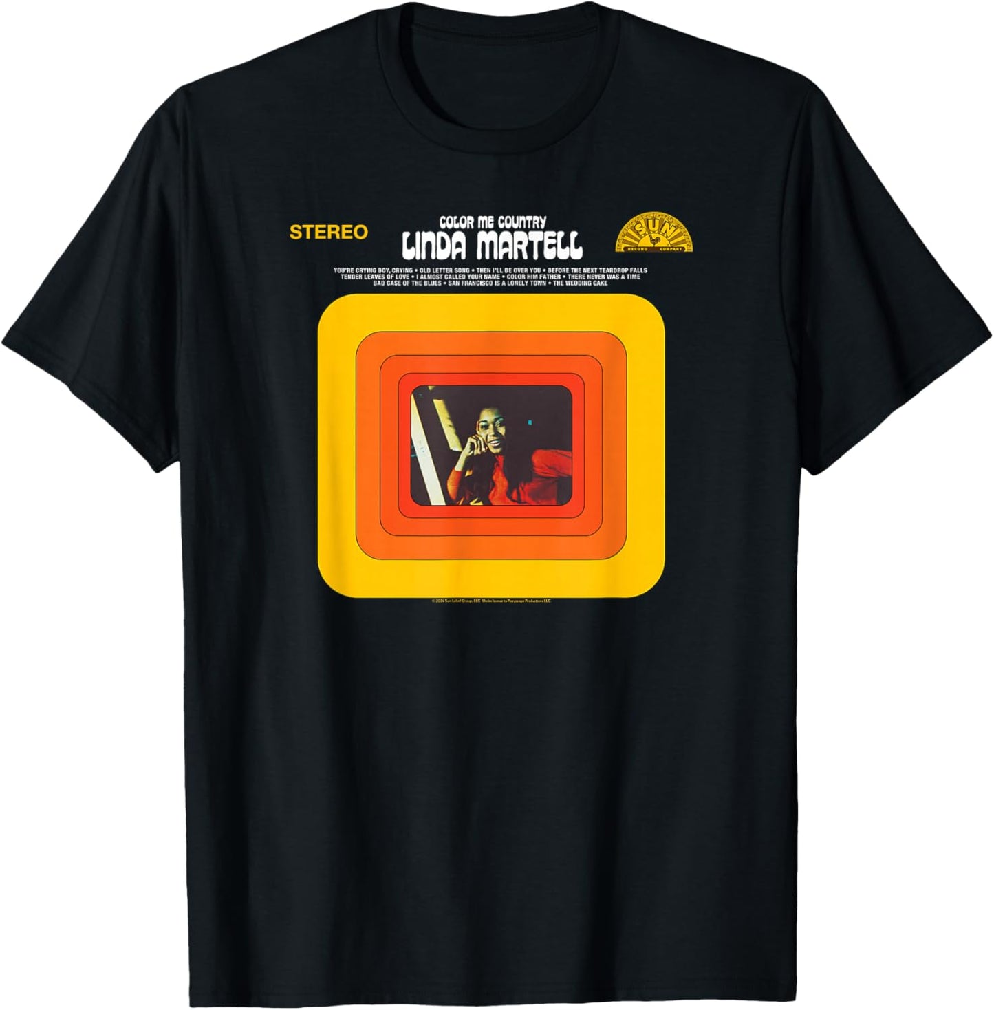 Sun Records X Linda Martell Color Me Country T-Shirt - T-Shirt | Black