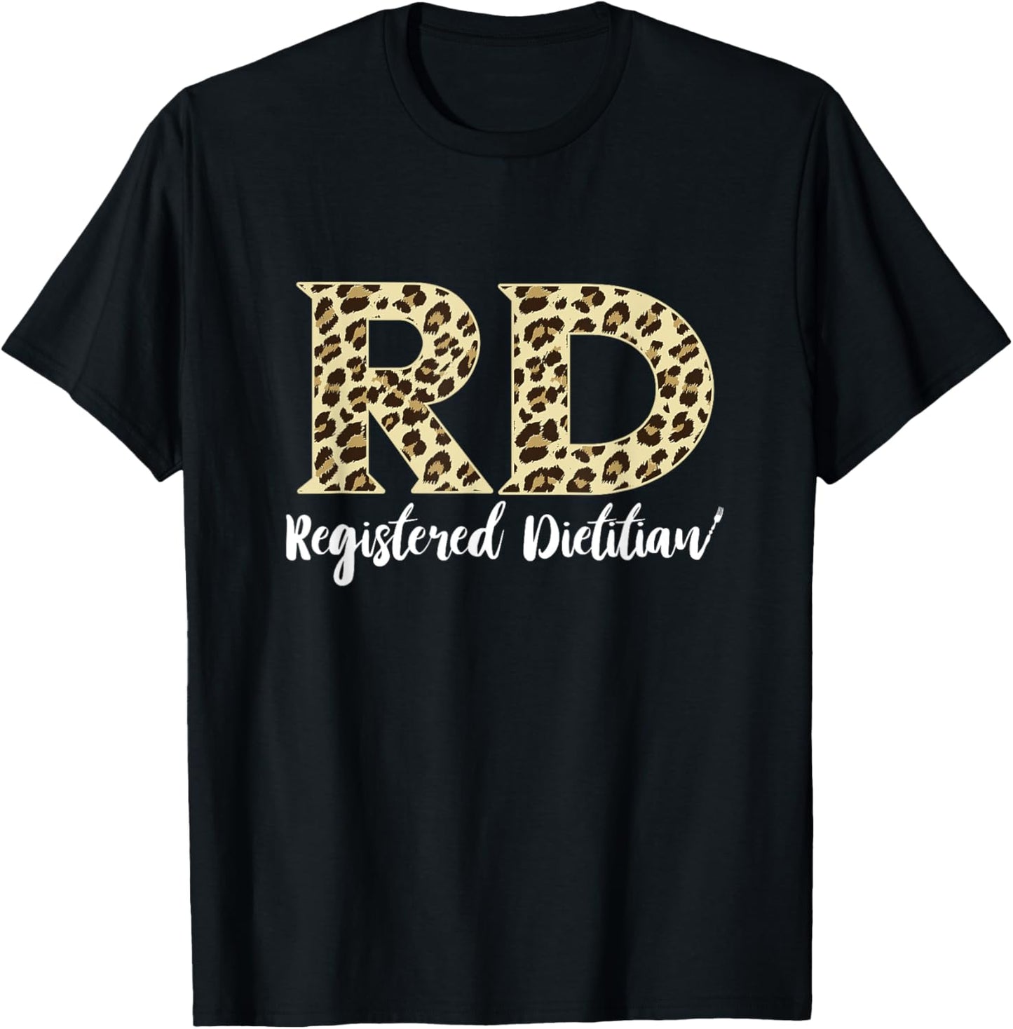 RD Healthy Food Registered Dietitian Nutritionist Dietitian T-Shirt - T-Shirt | Black