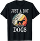 Just A Boy Who Loves Dogs T-Shirt - T-Shirt | Black