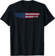 Nascar American Flag Grille T-Shirt - T-Shirt | Black