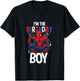 Kids Marvel Comics Spider-Man Classic I'm The Birthday Boy T-Shirt - T-Shirt | Black