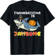 Pilgrim Shark Thanksgiving Is Jawsome Funny Men Women Kids T-Shirt - T-Shirt | Black